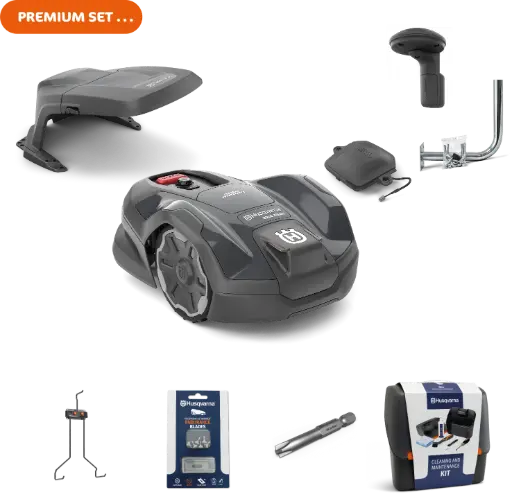 [HUAM305EPC] Husqvarna Automower 305E Nera Premium combo